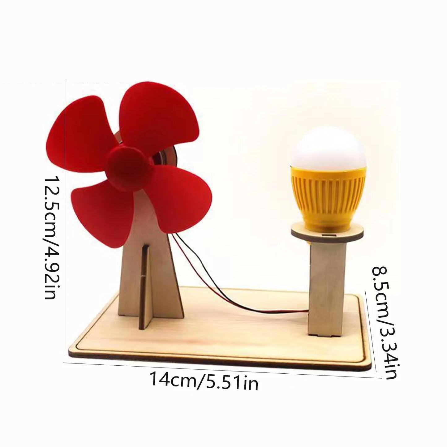 DIY 목재 풍력 발전기 모델
