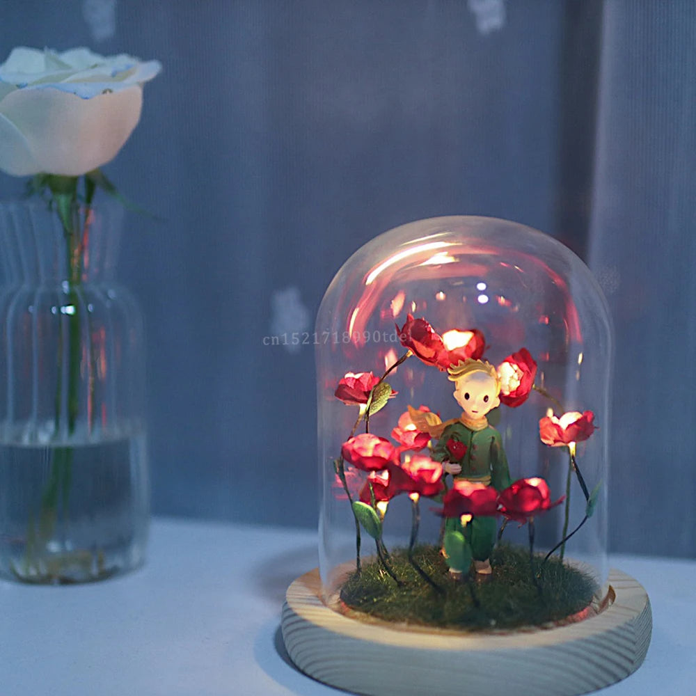 The Little Prince Rose Night Light