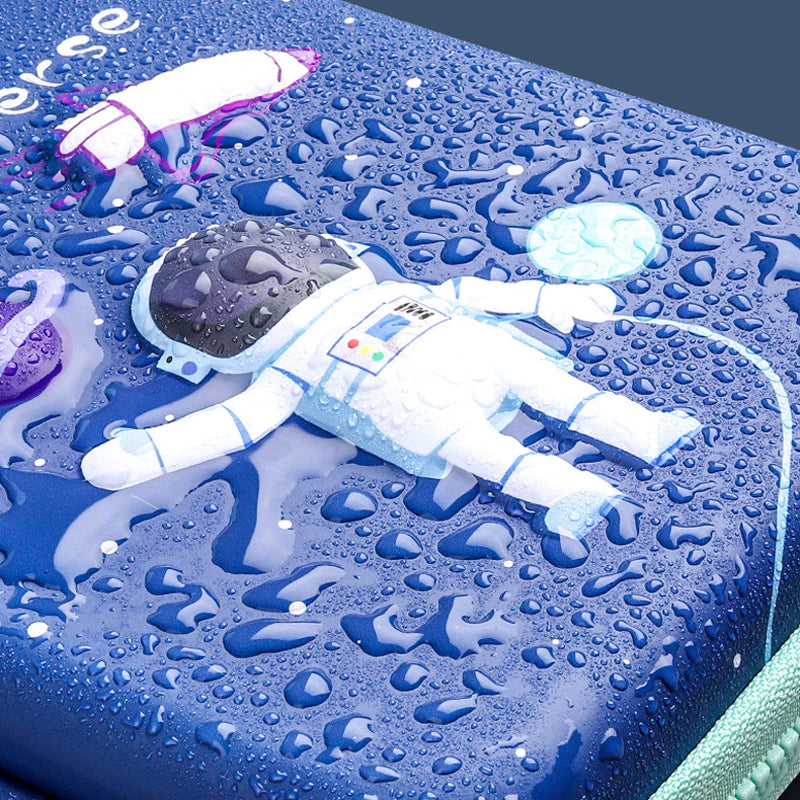 귀여운 3D 만화 우주 필통 대용량