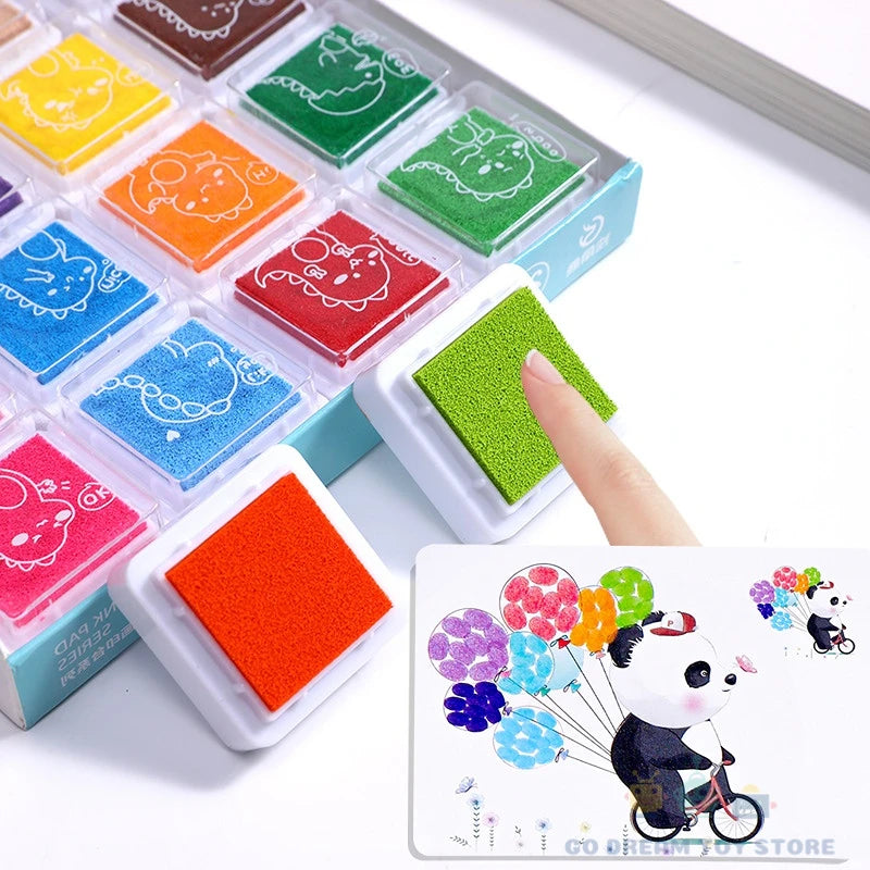 DIY 핑거 페인팅 드로잉