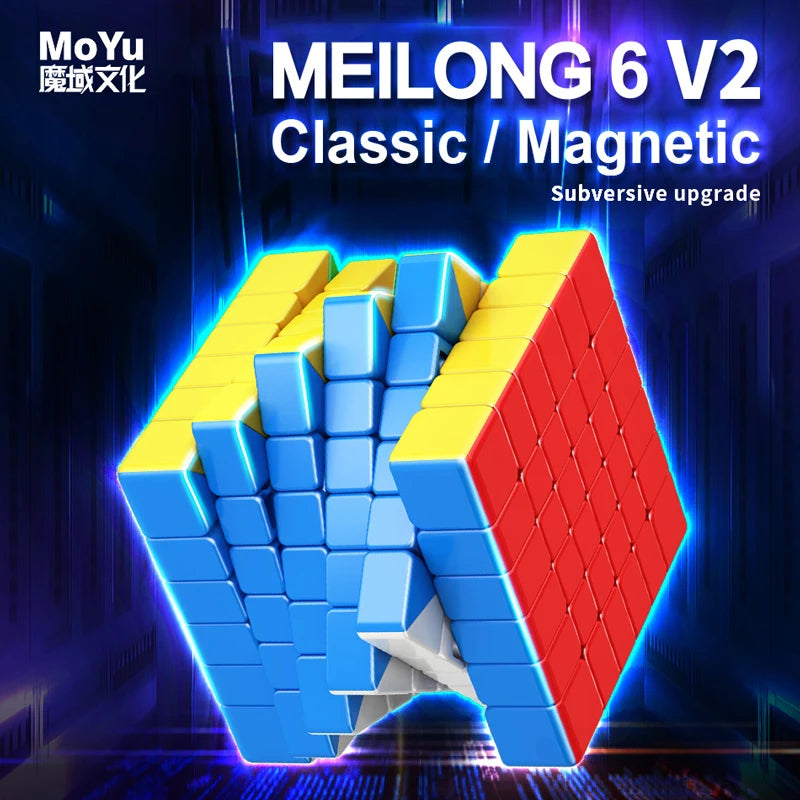 MOYU 메이롱 6M V2 자기 매직 큐브 6x6x6