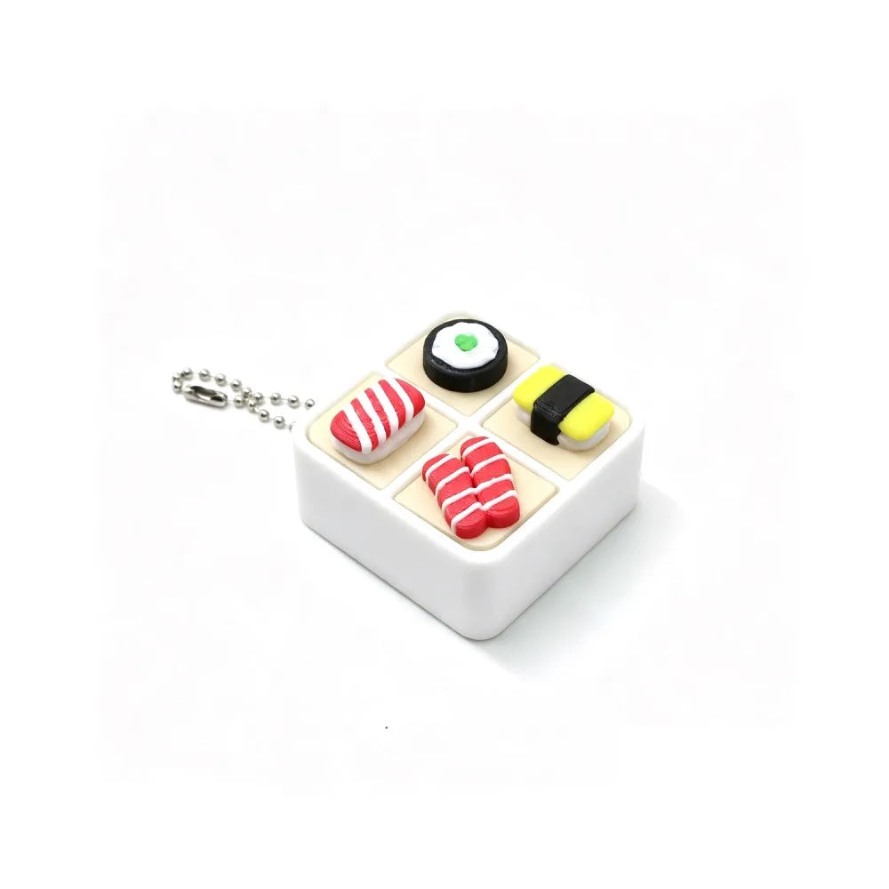 Sushi Box Clicker Keychain