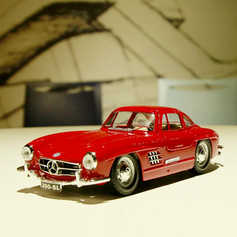 부라고 1954 메르세데스 벤츠 300 SL 자동차 1:24 합금