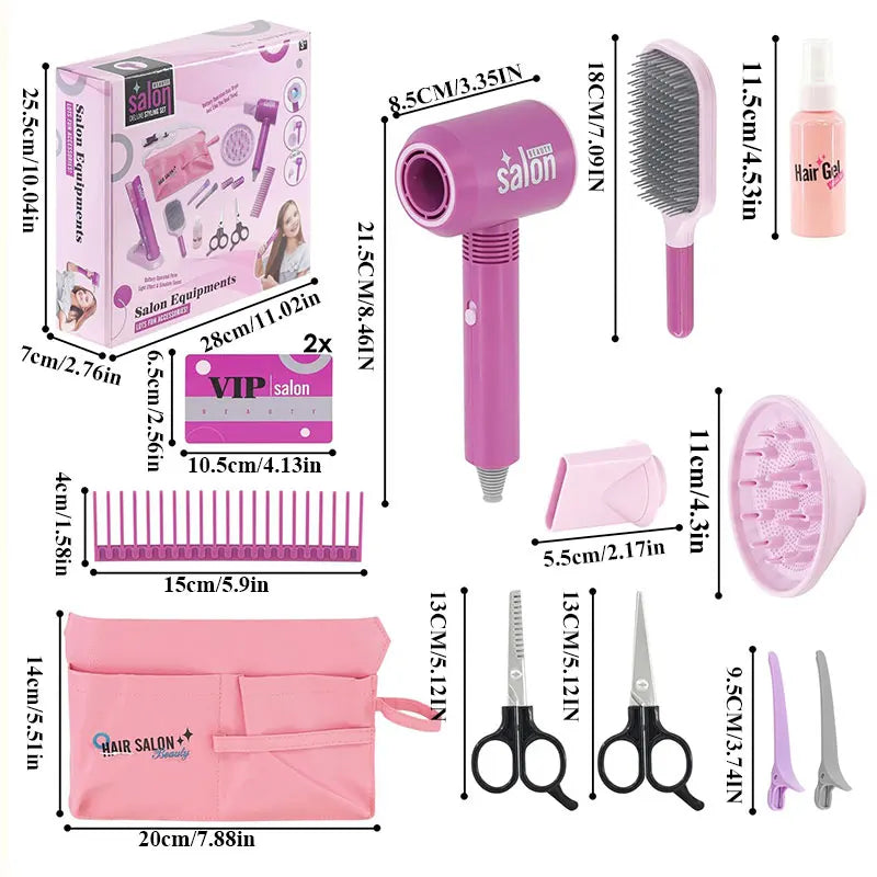 Kids Hair Styling Tool Pretend Play