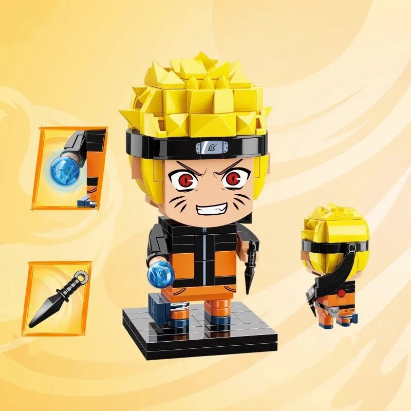 keeppley Naruto building blocks Team 7