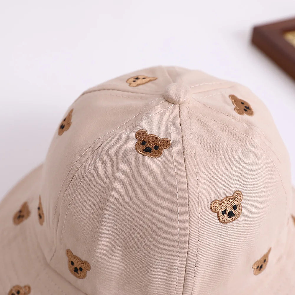 Little Bear Baby Cap Embroidery