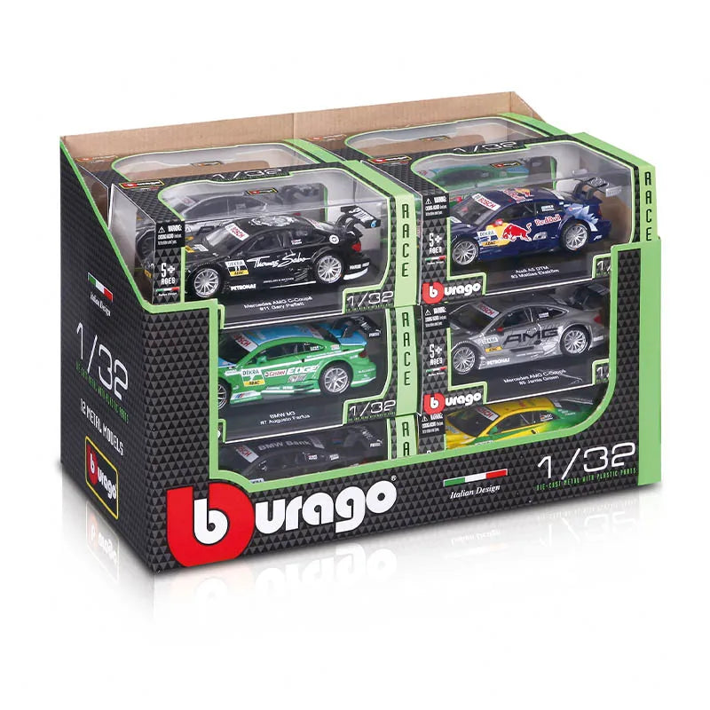 Bbugo 1:32 Lamborghini Essenza SCV12 모델 DTM 레이싱 카 컨버터블 합금