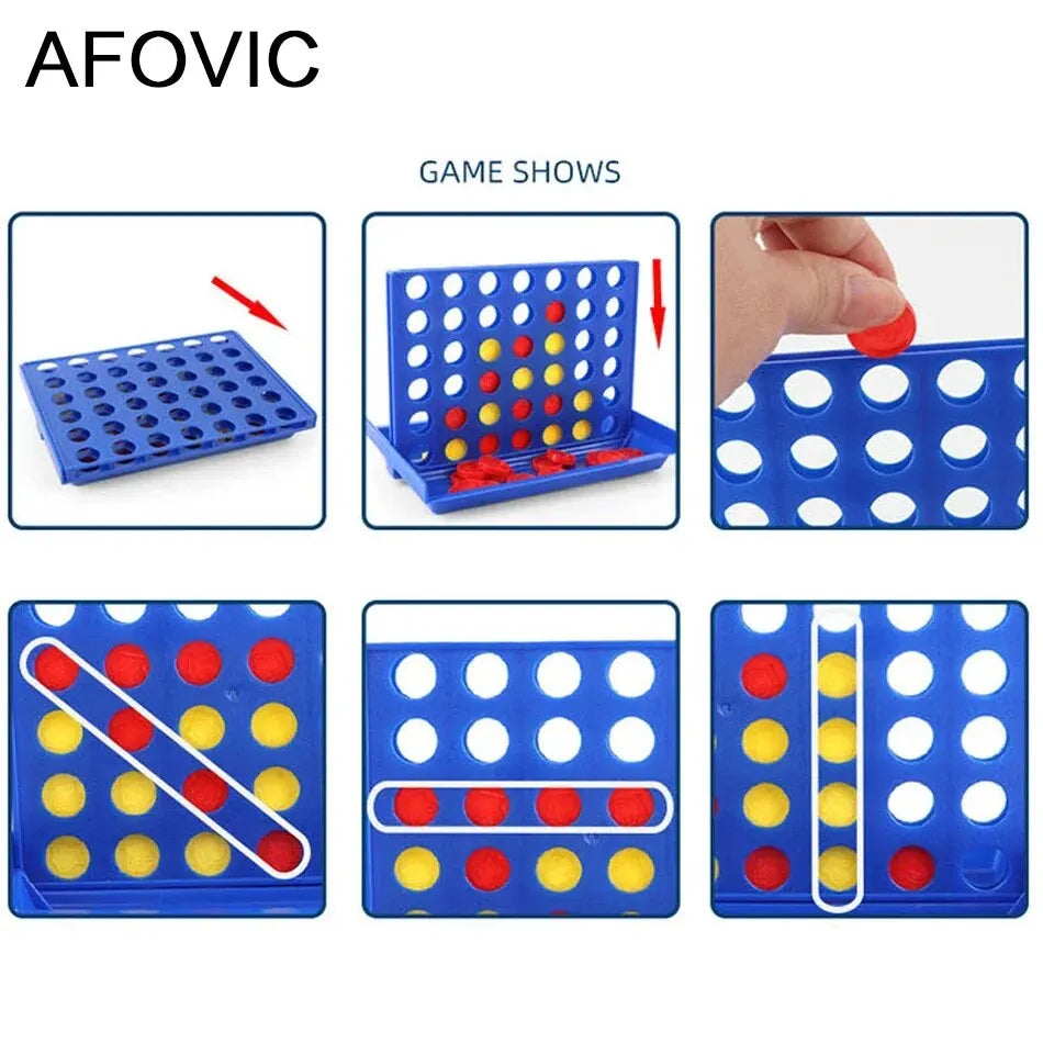 4 を一列につなげるボードゲーム