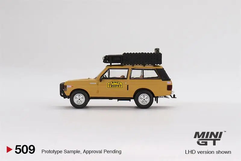 MINI GT 1:64 ランローバー 1982 キャメルトロフィー パプアニューギニア チーム USA LHD モデルカー