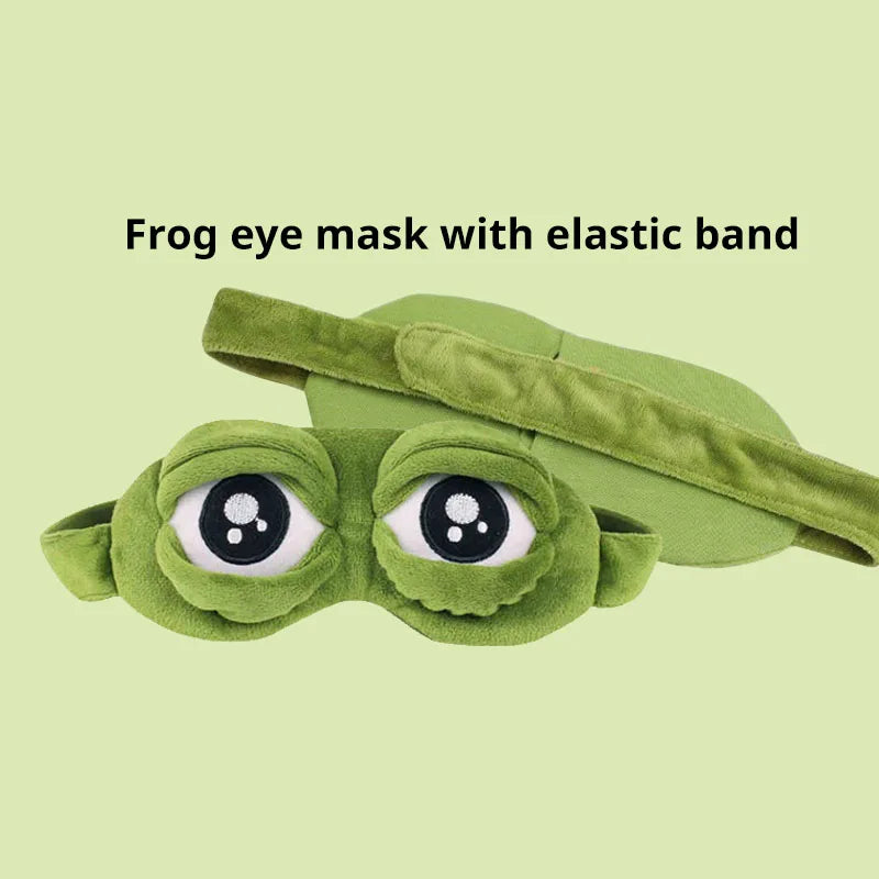 3D Frog Sleep Mask