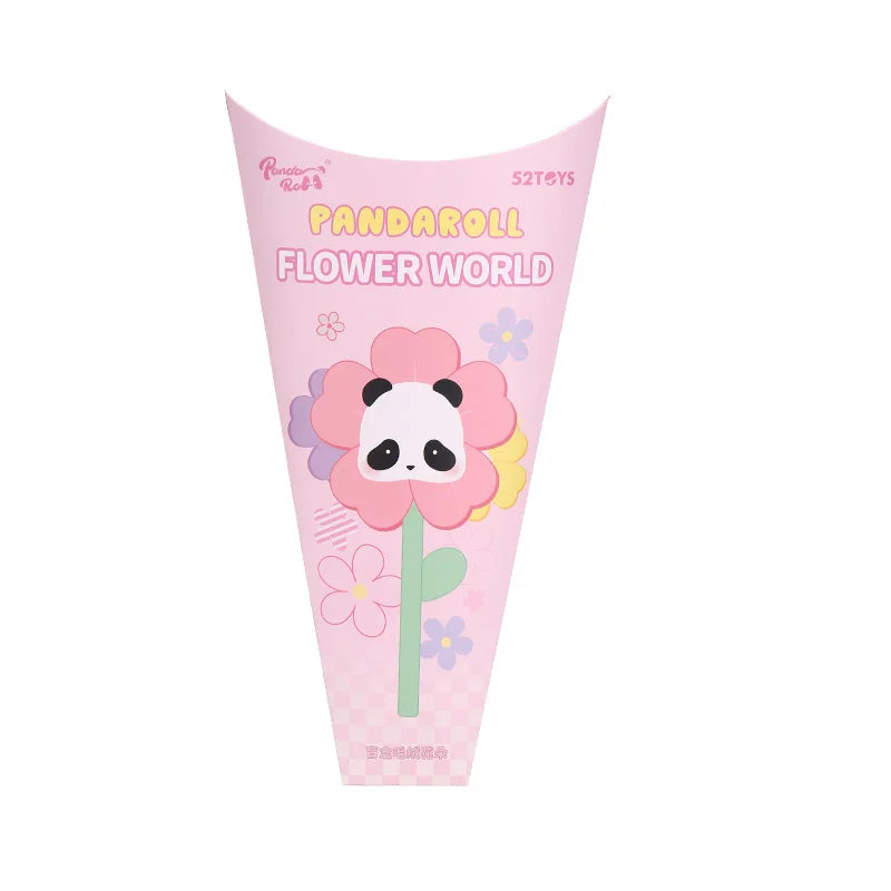 52TOYS 블라인드 박스 팬더 롤 플라워 월드, 플러시 피규어