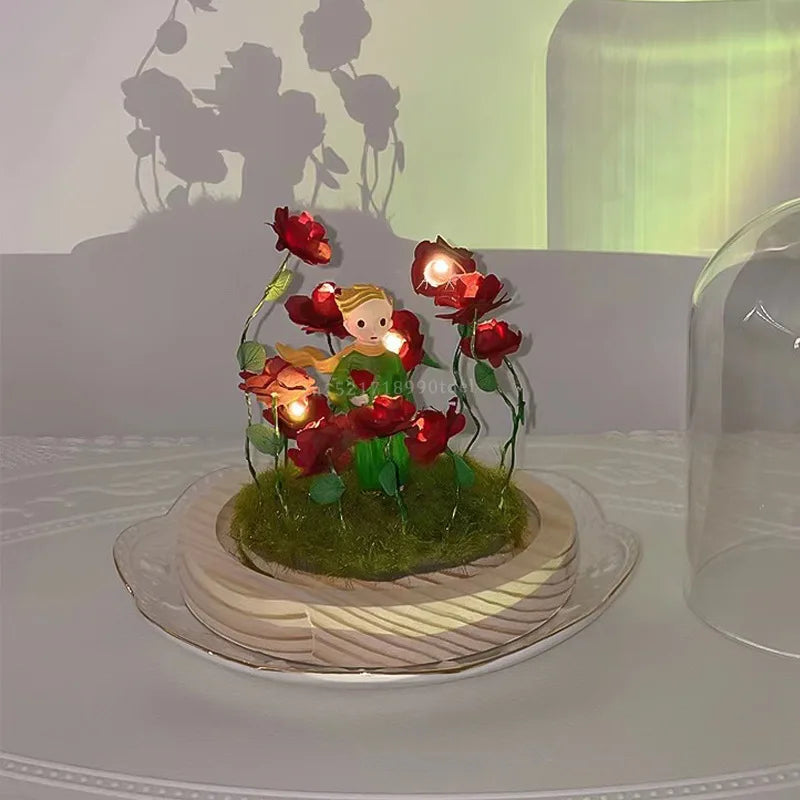 The Little Prince Rose Night Light