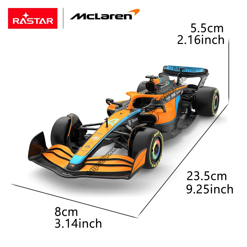 RASTAR 2022 맥라렌 MCL36 #4 레이싱 모델 1:24