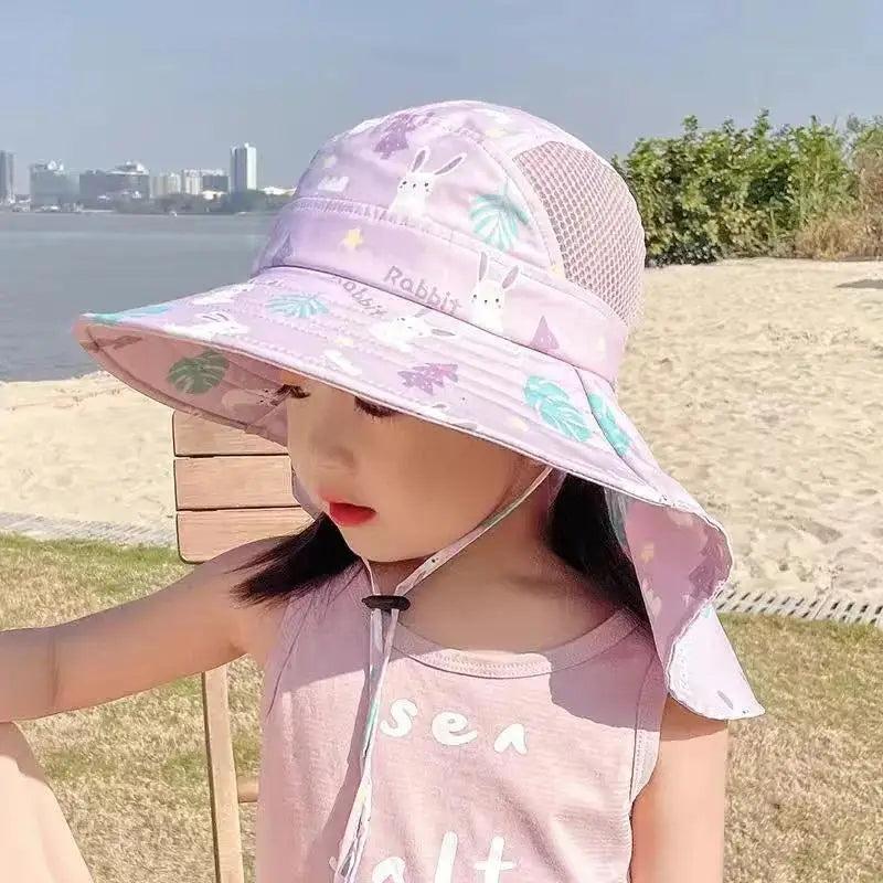 子供用サンハット 夏用 子供用 UVカット