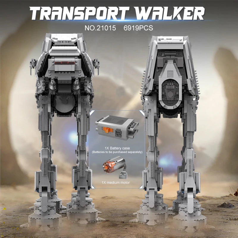 MOULD KING 21015 Building Toys The Star Plan Motorized UCS Walker