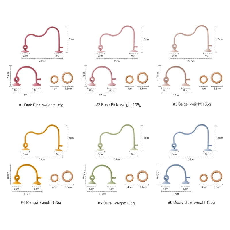 BPA FREE Table Suction Baby Teether Toy