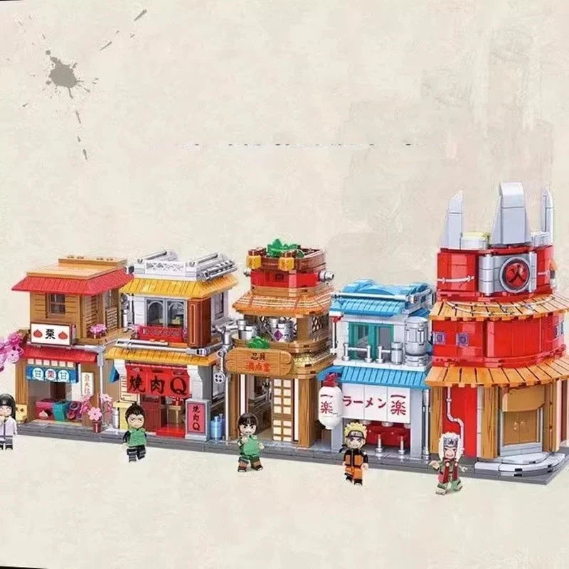 킵플리 빌딩 블록 나루토 코노하 마을