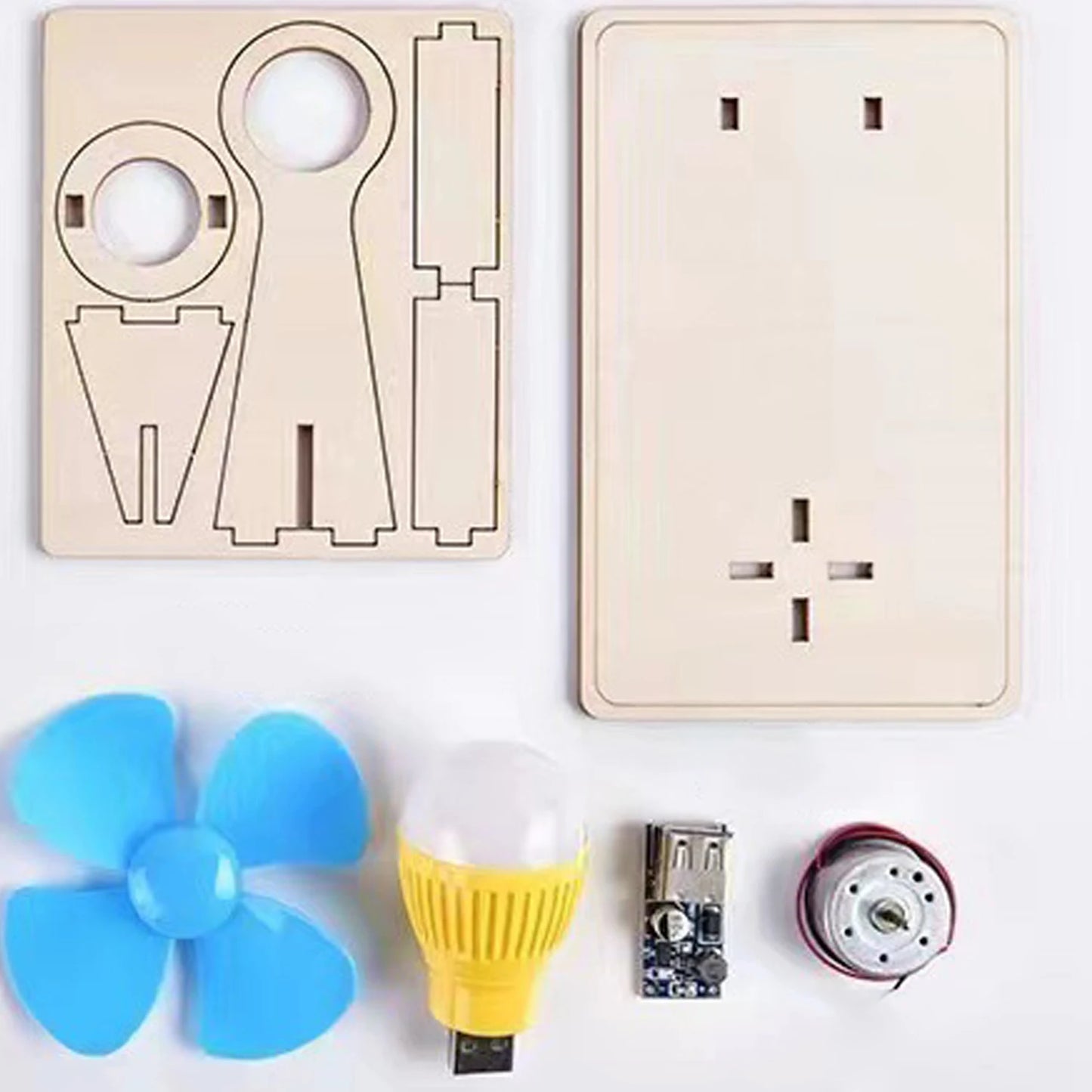 DIY 목재 풍력 발전기 모델