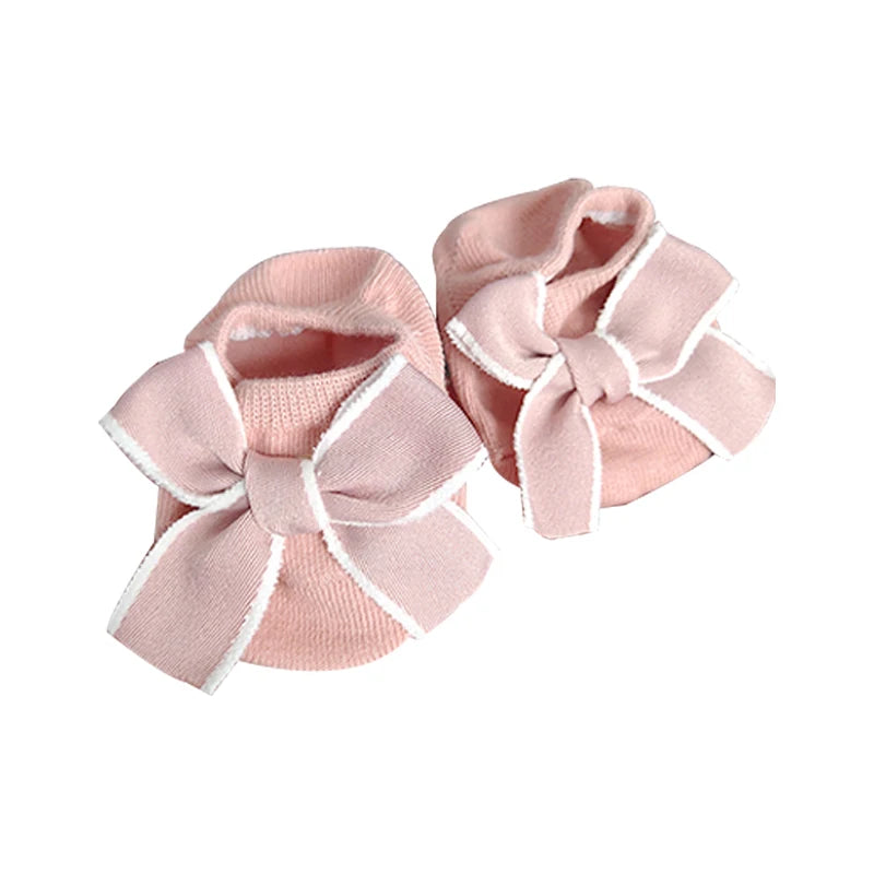 귀여운 Bowknot 아기 양말 부드러운 면 신생아