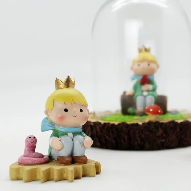 Resin Little Princes Miniatures Figurine Cake Topper