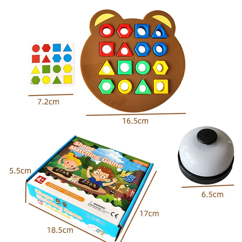 Geometric Shape Matching Puzzle Toys