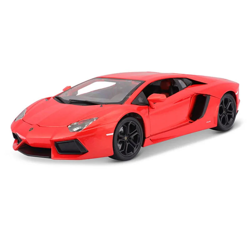 Bbugo 다이캐스트 자동차 1:18 스케일 람보르기니 아벤타도르 쿠페 LP700-4 합금