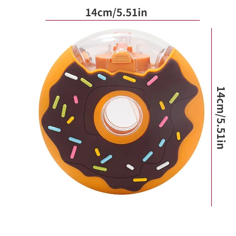 BPAフリー 380ml かわいいドーナツウォーターボトル