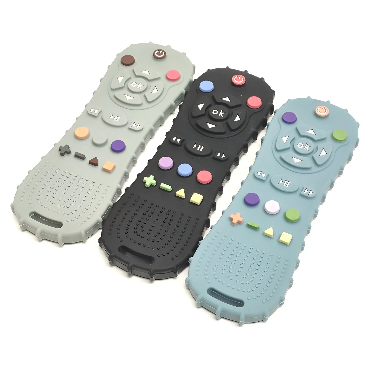 BPA 무료 아기 원격 제어 Teether 실리콘