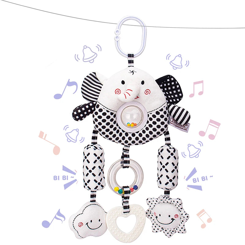 아기 유모차 교수형 Teether 벨