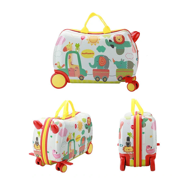 Ride-
on Children Travel Trolley Suitcase