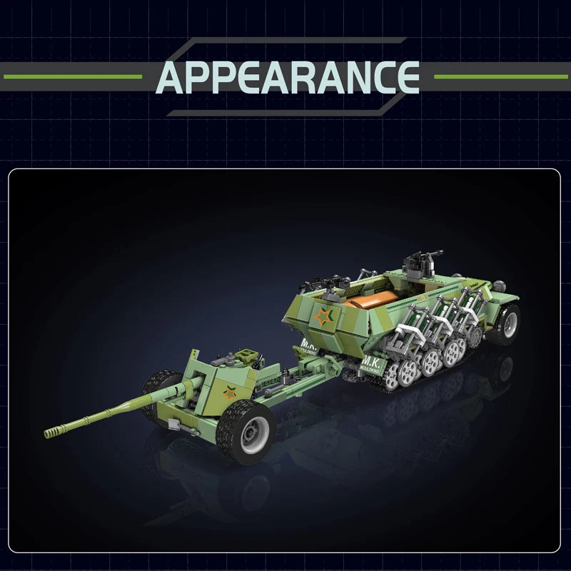 Mould King 20027 Military Tank Building Block