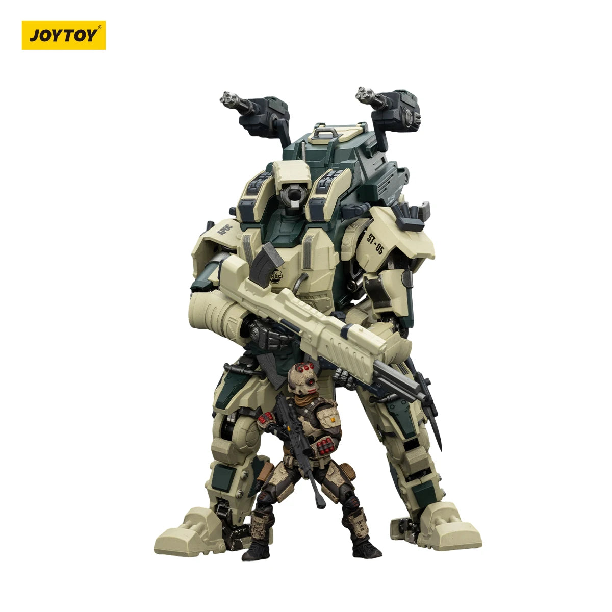 JOYTOY Dark Source 1/25 Action Figures APOC Series Annihilator Falcon Iron Assault Bedrock Sentence Storm Dauntless Mech