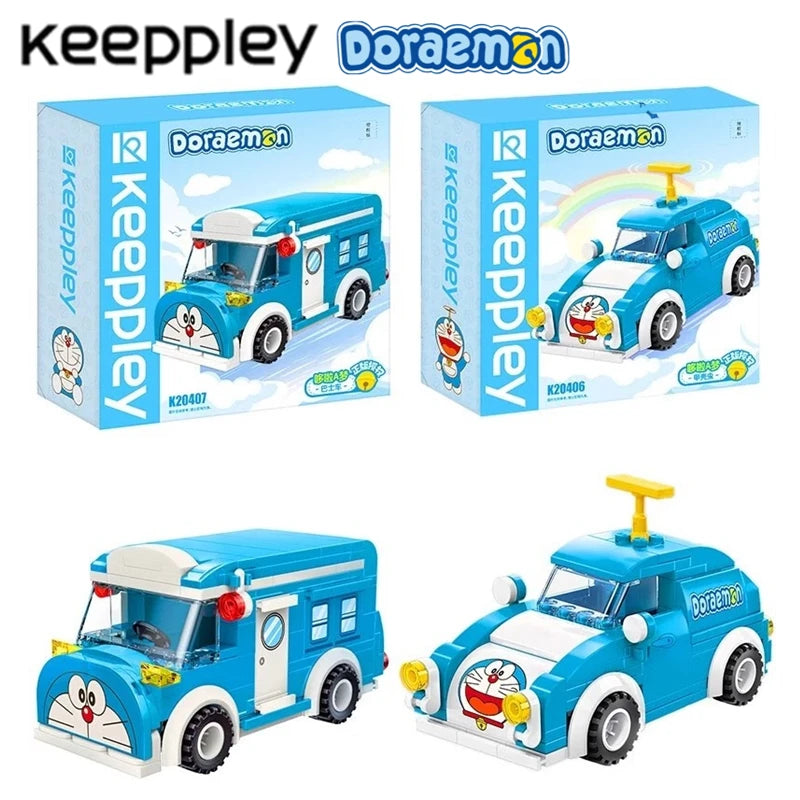 Keeppley 도라에몽 자동차 빌딩 블록