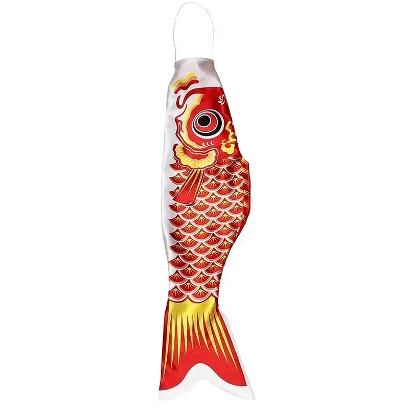 40cm 일본 잉어 Windsock Streamer 물고기 깃발 연