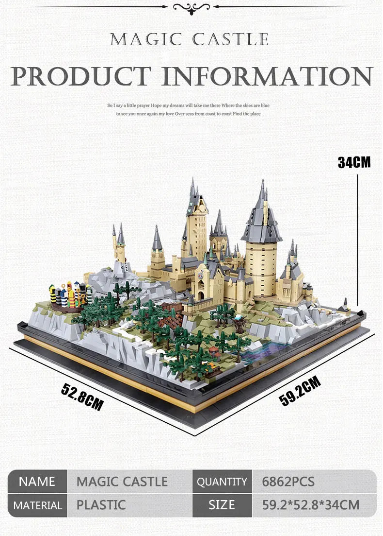 Mould King 22004 Magic Academy Castle Model