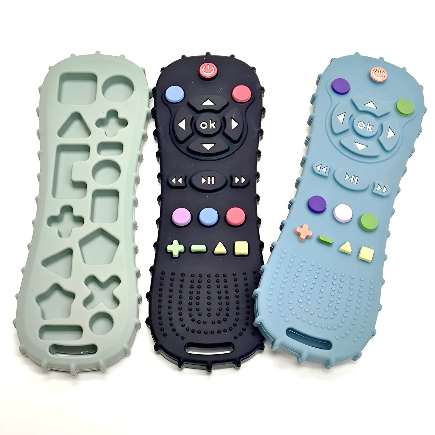 BPA 무료 아기 원격 제어 Teether 실리콘