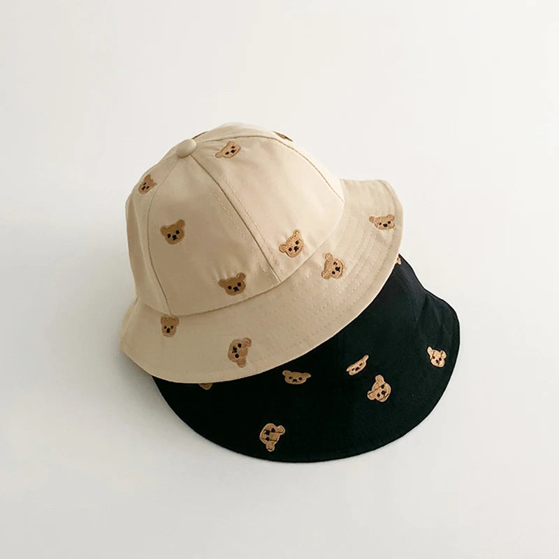 Little Bear Baby Cap Embroidery