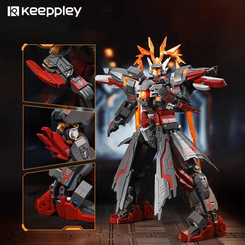Keeppley 빌딩 블록 Lu Bu 왕의 명예 모델 최후의 날 메카 K21102