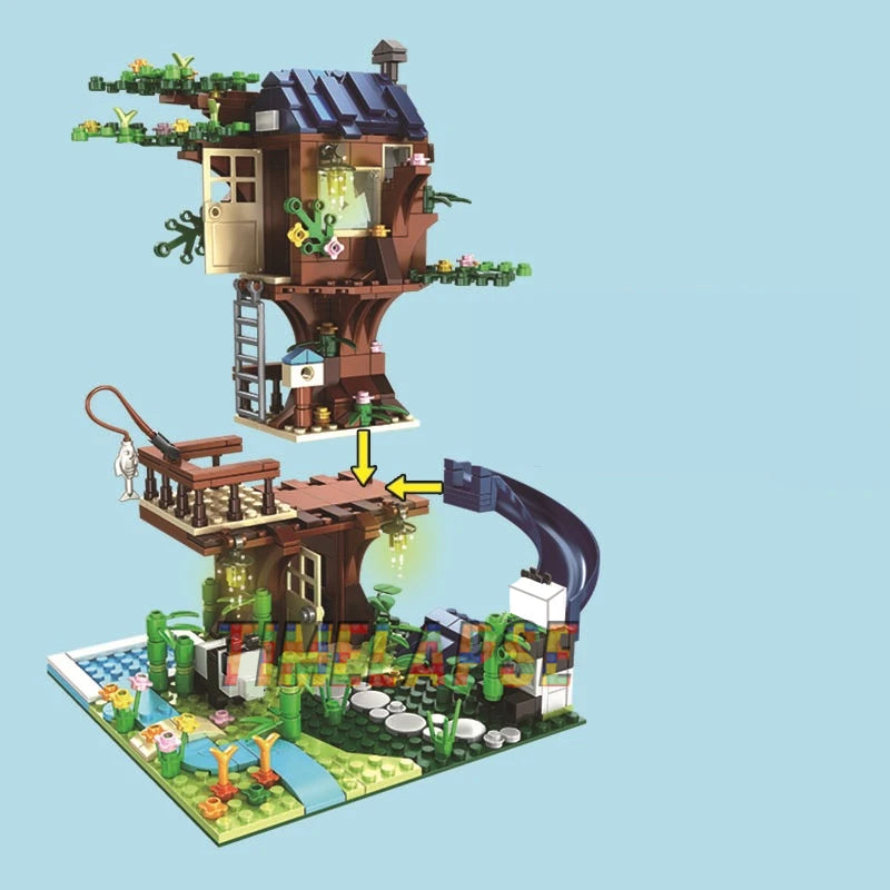 Treehouse Building Blocks Classic Model Sets