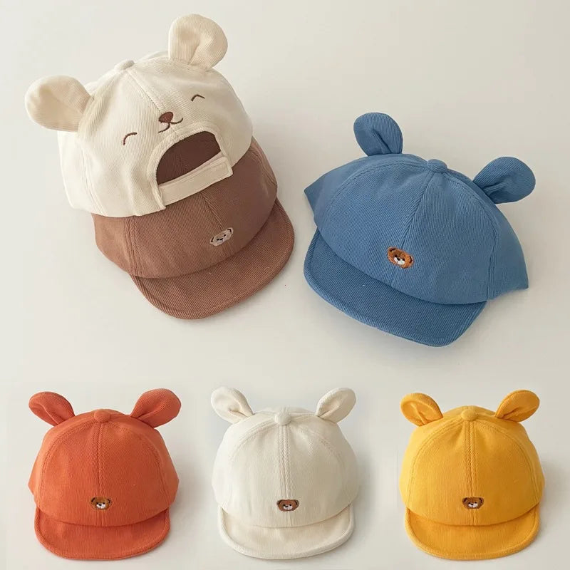 Little BearBaby Cotton Baseball Cap