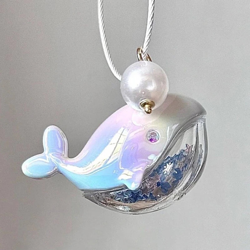 Whale Keychain Pendant Charm