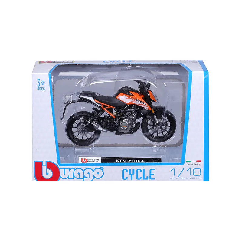 Bbugo 1:18 KTM 250 Duke 시뮬레이션 합금