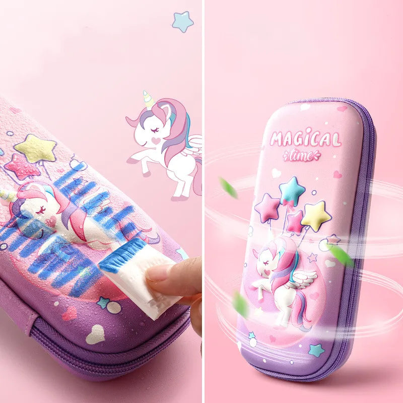 3D 유니콘 귀여운 필통