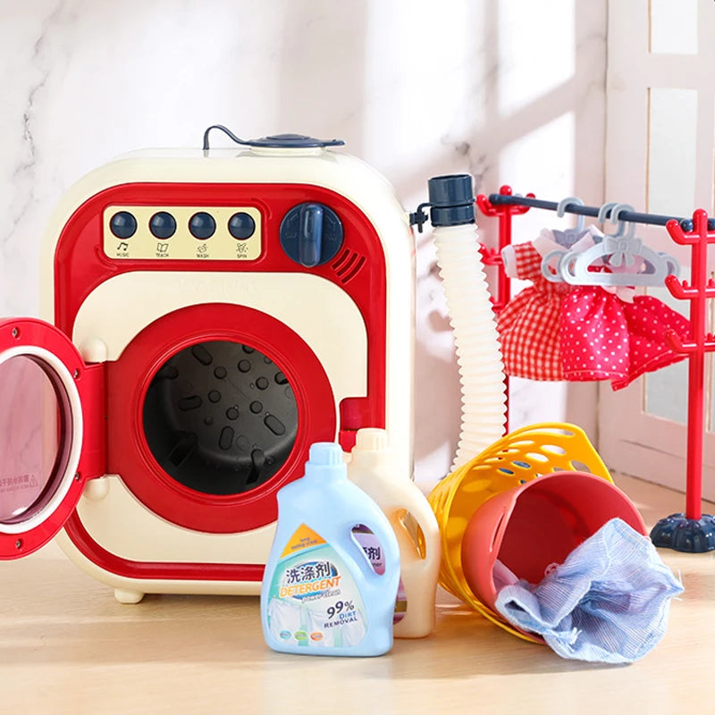 Kids Washing Machine Toy Pretend Play