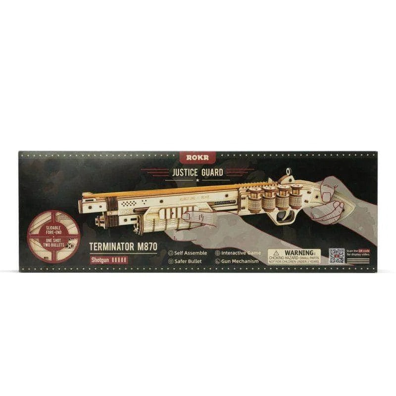 Robotime ROKR 터미네이터 M870 Justice Guard Gun LQ501