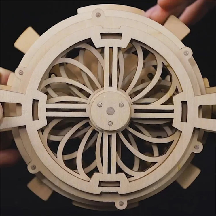Robotime ROKR パーペチュアルカレンダー 3D 木製パズル LK201