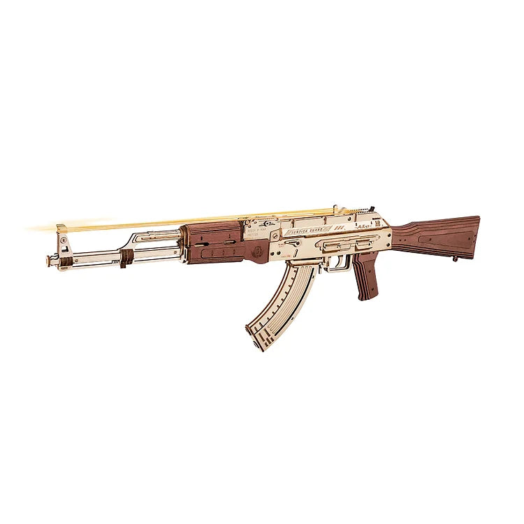 Robotime ROKR AK-47 アサルトライフル おもちゃの銃 3D 木製パズル LQ901
