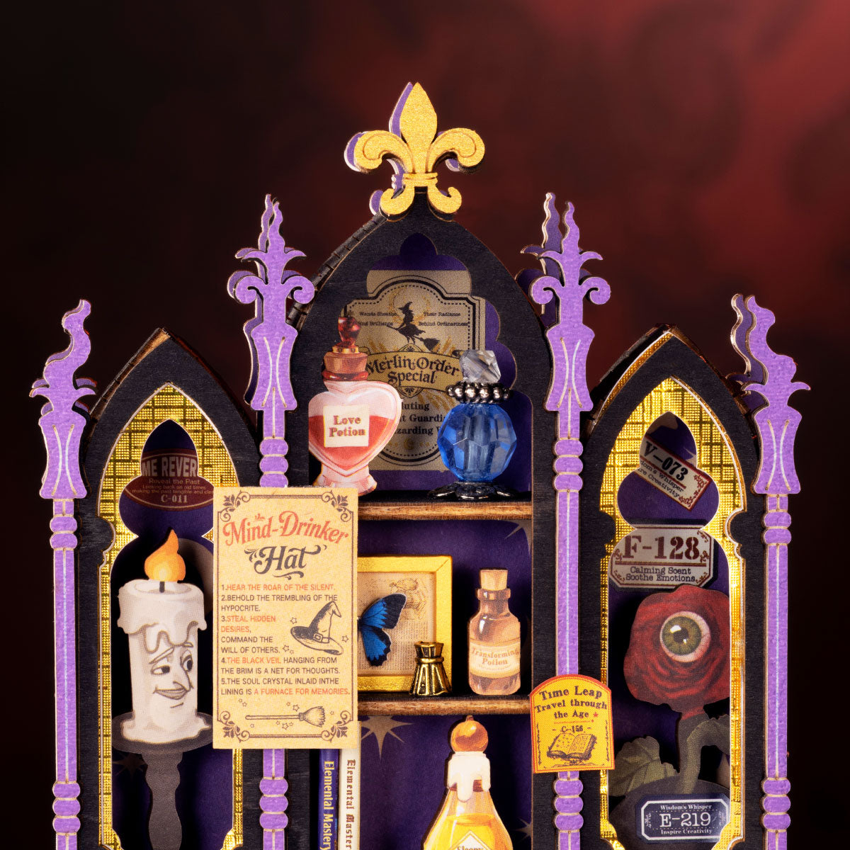 Robotime Rolife Curio Corner DIY Miniature House