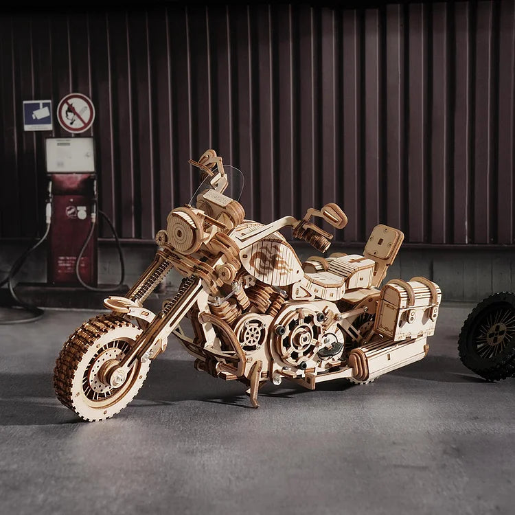 Robotime ROKR Cruiser Motorcycle LK504 3D Wooden Puzzle