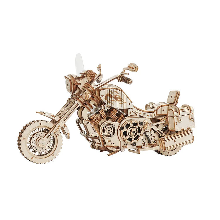 Robotime ROKR Cruiser Motorcycle LK504 3D Wooden Puzzle